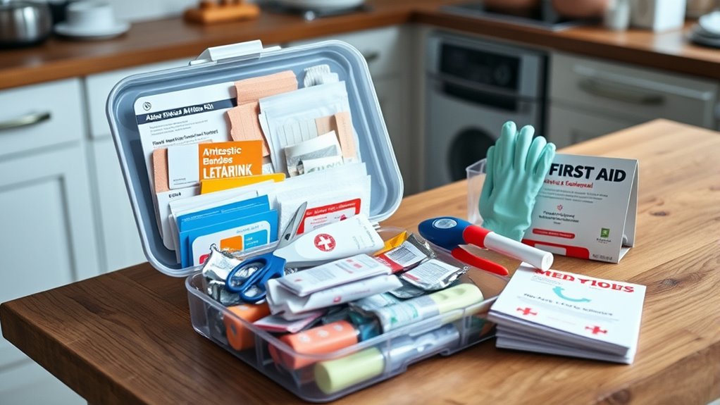 comprehensive home first aid