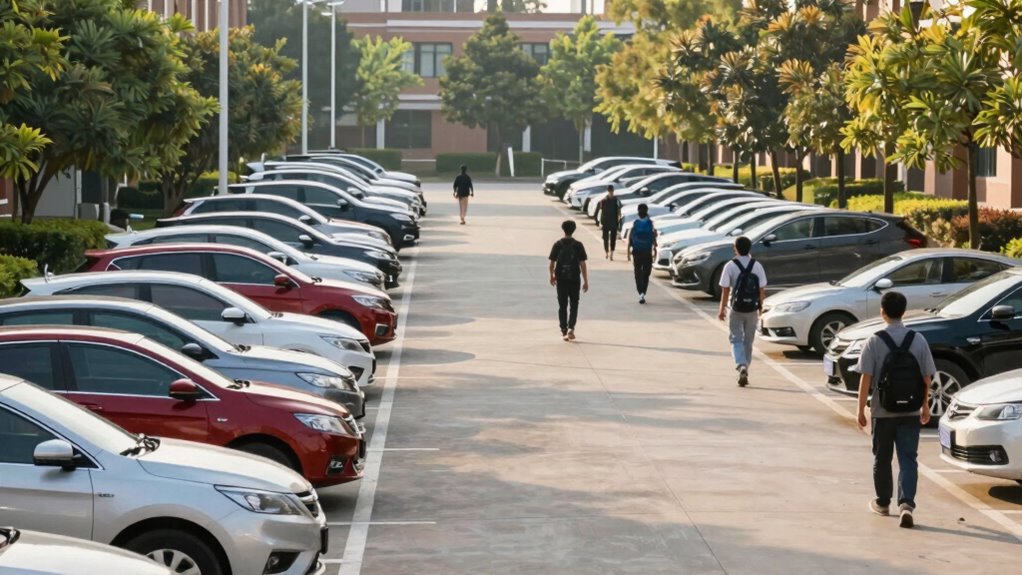 consistent parking routine benefits