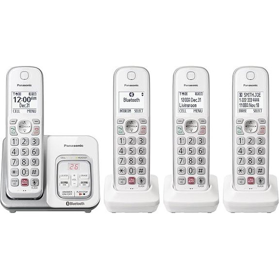 Panasonic Cordless Phone with Answering Machine and Bluetooth