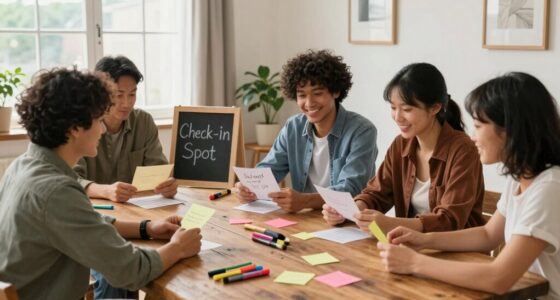 create a family check in system