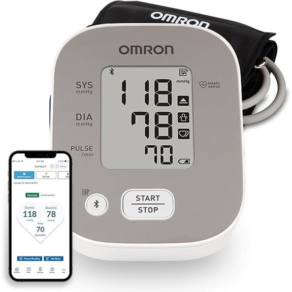 OMRON Blood Pressure Monitor with App