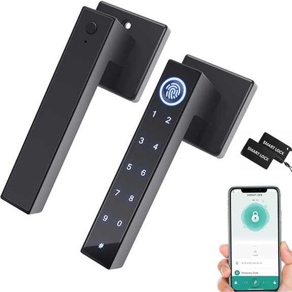 Biometric Digital Touchscreen Door Lock for Home