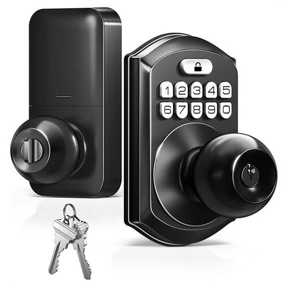 TEEHO TE003 Digital Keyless Door Lock with Handle