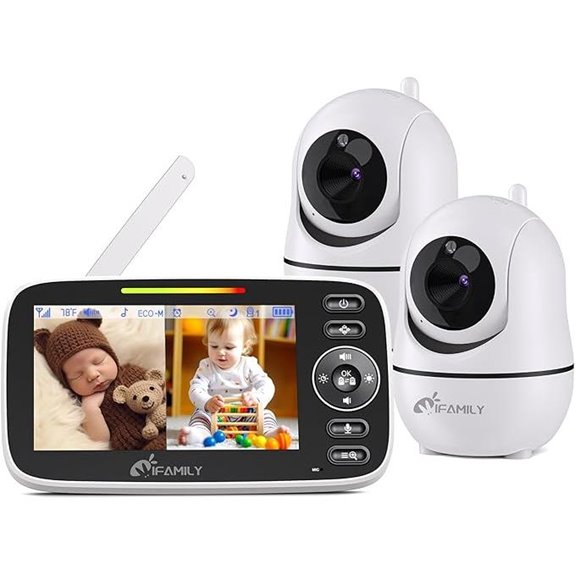 dual camera baby monitor
