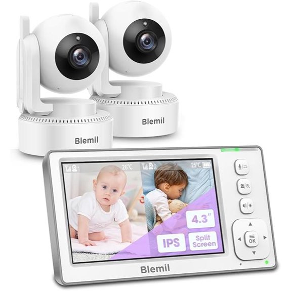 dual camera baby monitor