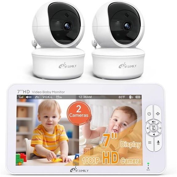 dual camera baby monitor