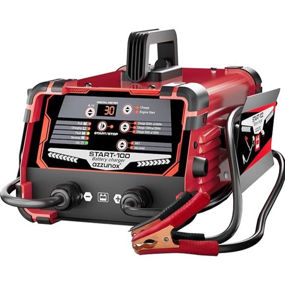 12V/24V Car Battery Charger & Jump Starter