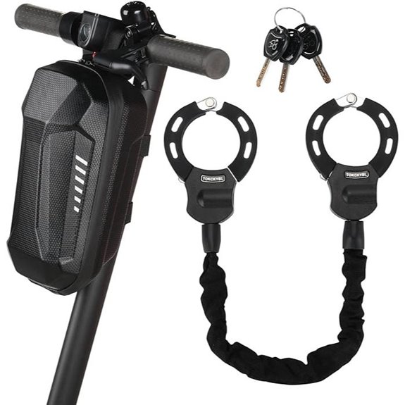 Heavy Duty Electric Scooter Lock with Bag