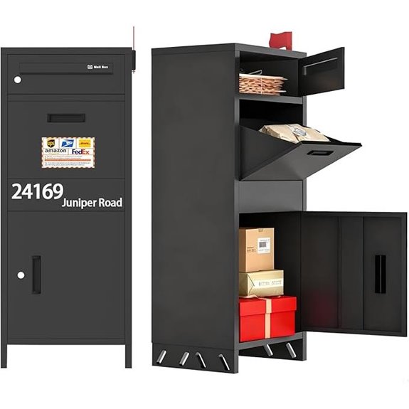 Weatherproof Outdoor Package Delivery Drop Box