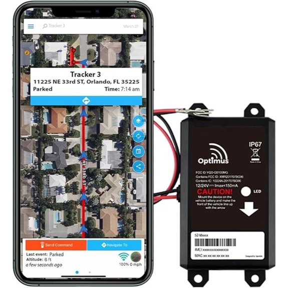 Optimus Vehicle GPS Tracker with Easy Installation