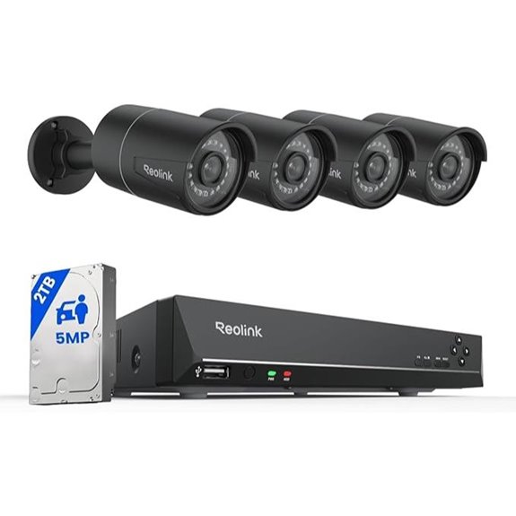 REOLINK 8CH 5MP PoE Security Camera System