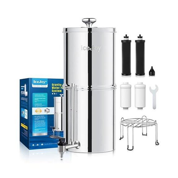 8-Stage Stainless Steel Water Filtration System