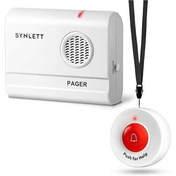 Call Button for Elderly and Caregiver Pager System