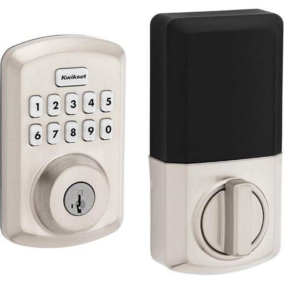 Kwikset Powerbolt 250 Keypad Electronic Deadbolt