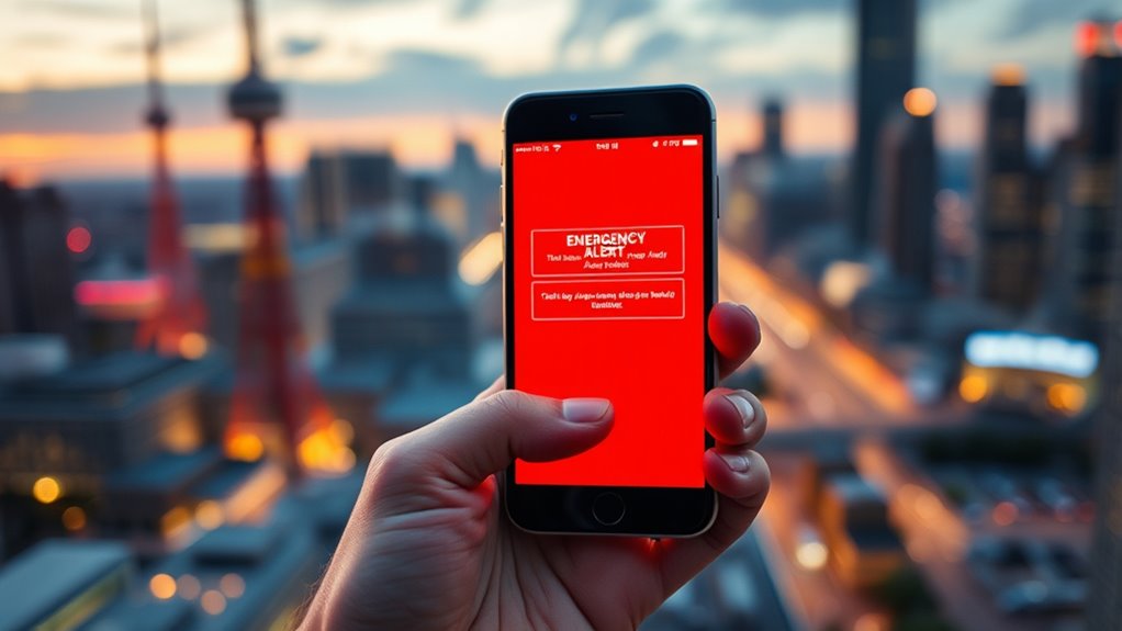 emergency alerts delivery process