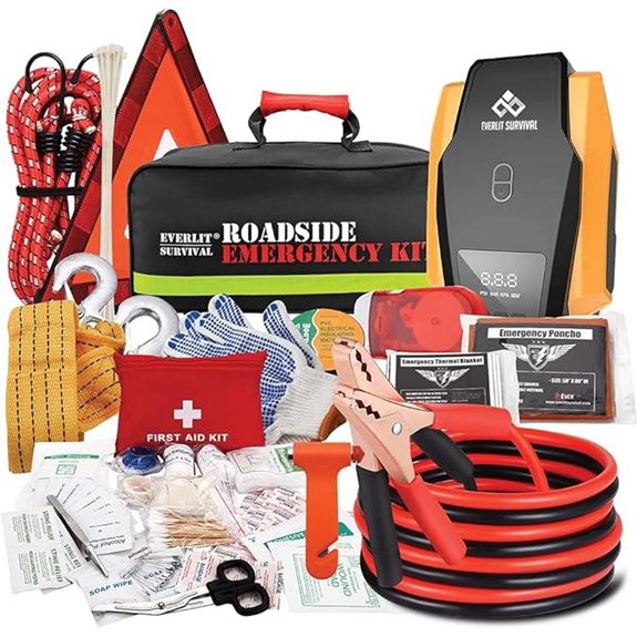 Everlit Emergency Car Kit with Air Compressor and Tools
