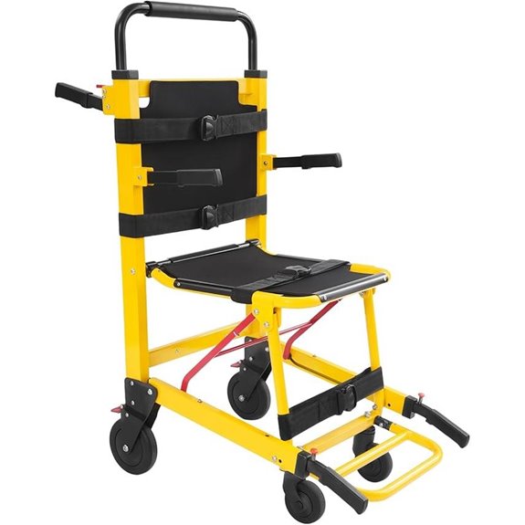 EMS Emergency Patient Transfer Wheelchair