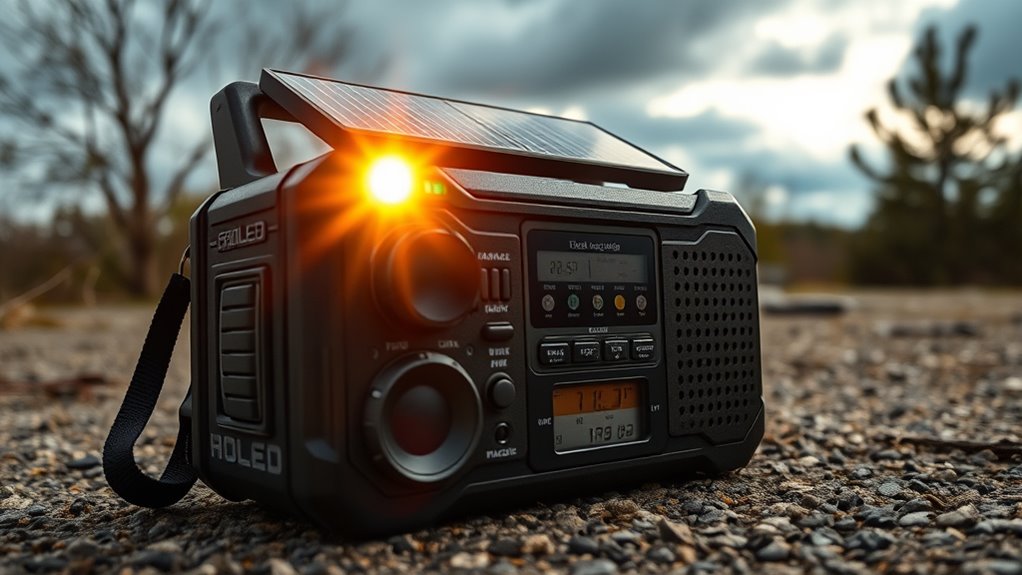 emergency radio selection criteria