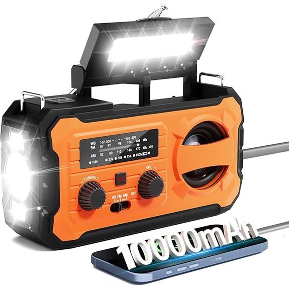 Hand Crank Emergency Radio with Phone Charger