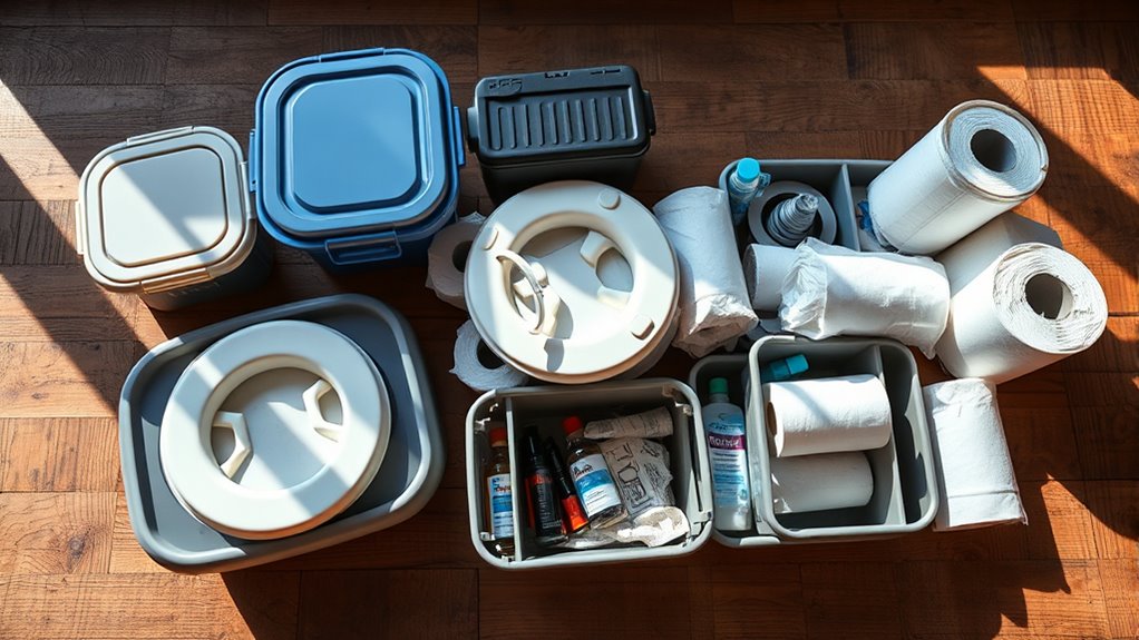 emergency sanitation kit considerations