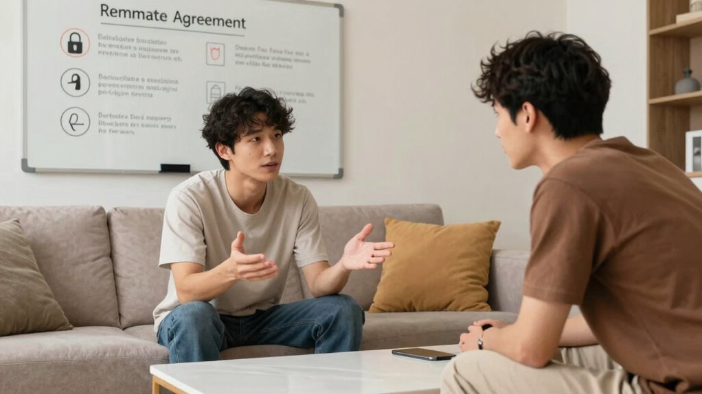 establish respectful living boundaries