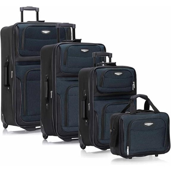 Travel Select Amsterdam 4-Piece Expandable Luggage Set