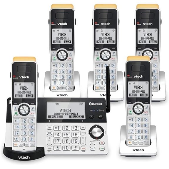 VTech IS8151-5 Cordless Phone with Extended Range