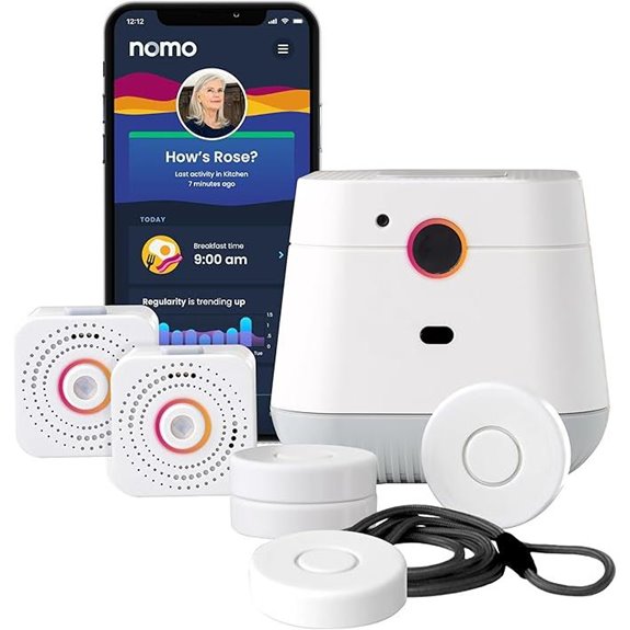 Medical Alert System with Fall Detection and Virtual Care