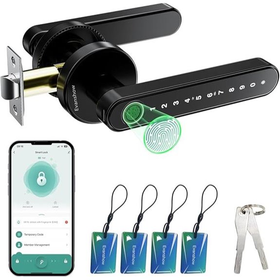 Smart Keyless Door Lock with Fingerprint and Passcode