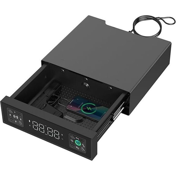 Biometric Gun Safe with Fingerprint & Bluetooth Control