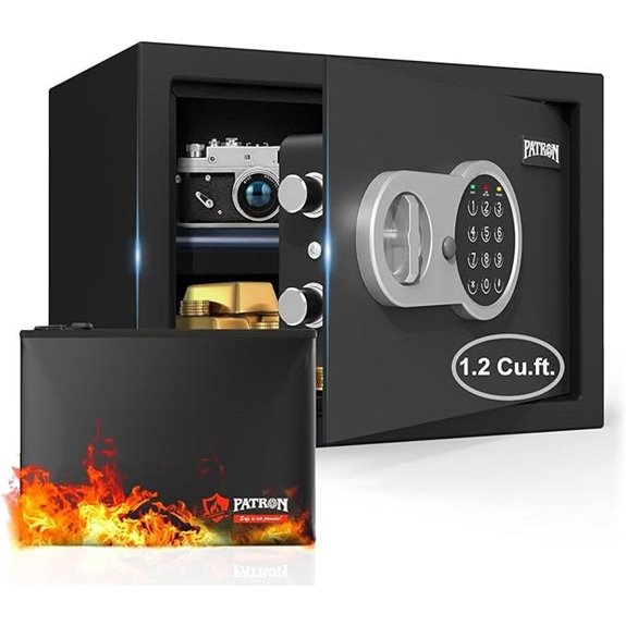 Patron Fireproof Digital Safe for Home and Office