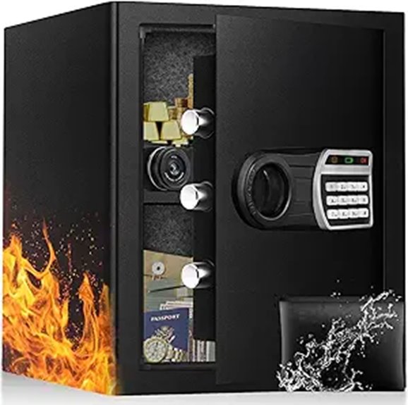 2.5 Cuft Fireproof Waterproof Safe with Digital Lock