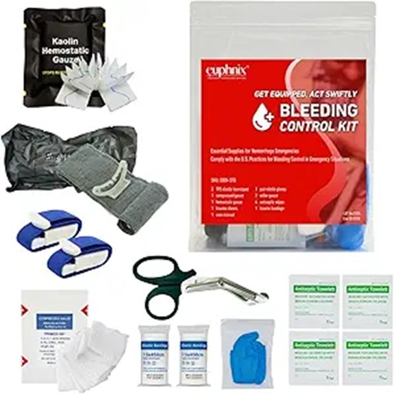 Bleeding Control Kit with Quick Clot and Accessories