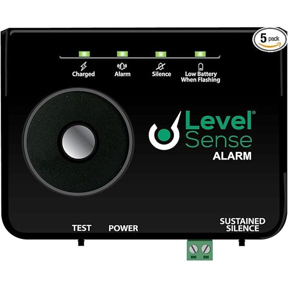 Sump Pump Alarm with 15-Foot Float Switch (5 Pack)