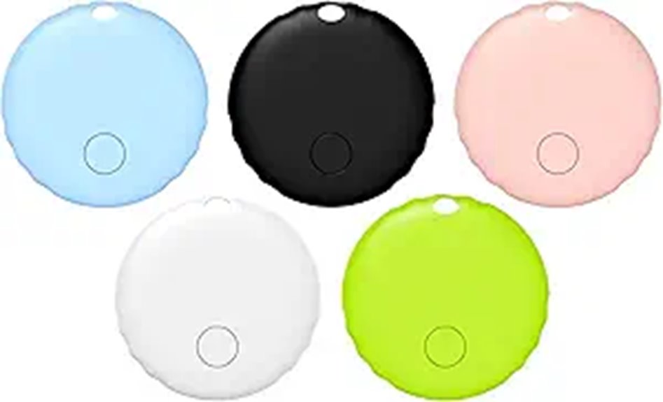 five pack smart tracker tags