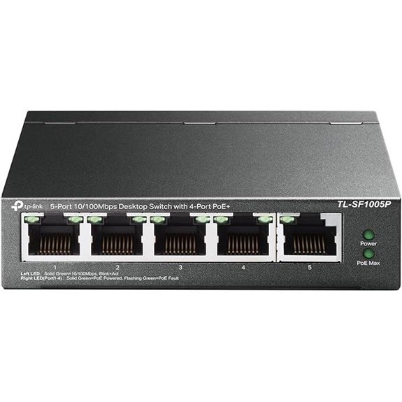 TP-Link 5-Port Fast Ethernet PoE Switch