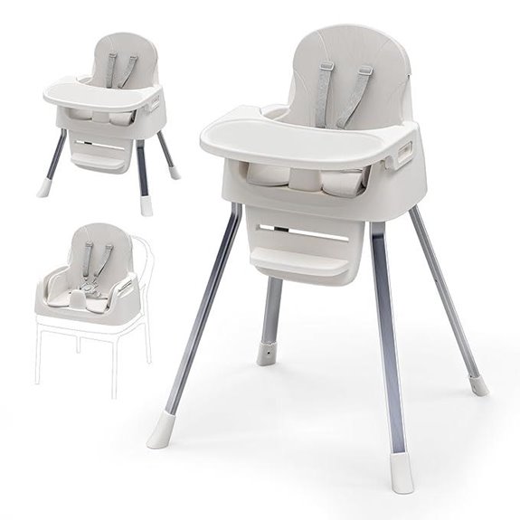 Portable Baby Highchair with 5-Point Harness