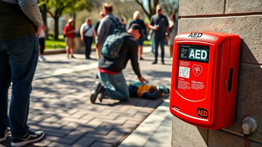 follow aed emergency response