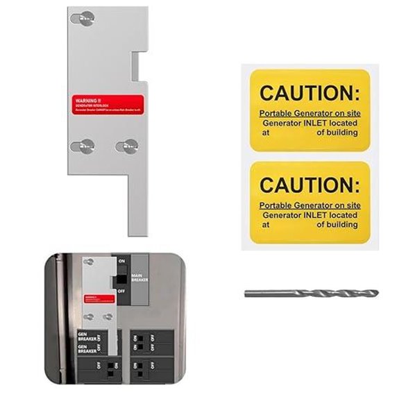 Generator Interlock Kit for GE Vertical Main Breaker