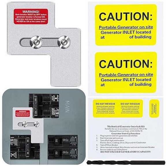 Generator Interlock Kit for Siemens & Murray Panels