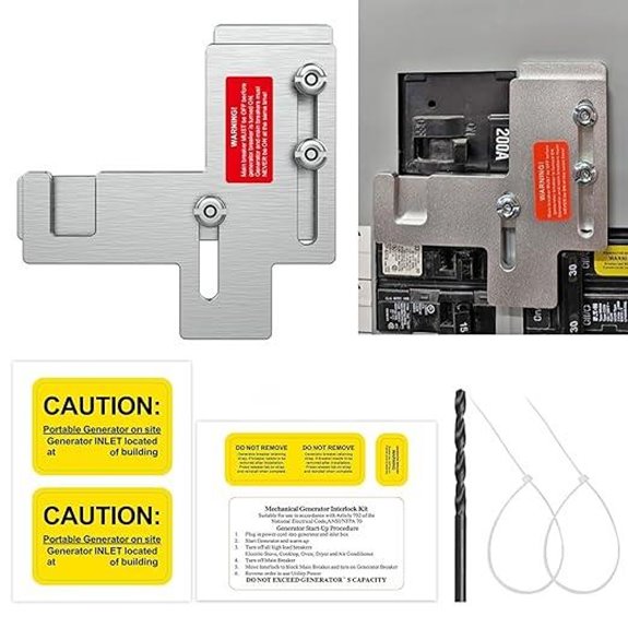 Generator Interlock Kit for Siemens and Murray Panels