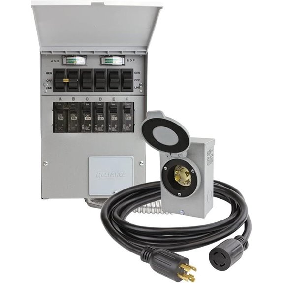 Reliance Controls 306CRK Generator Transfer Switch ~ 6 Circuit