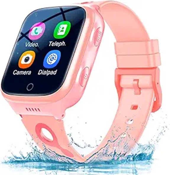 TEZILON 4G GPS Smart Watch with SOS & Camera