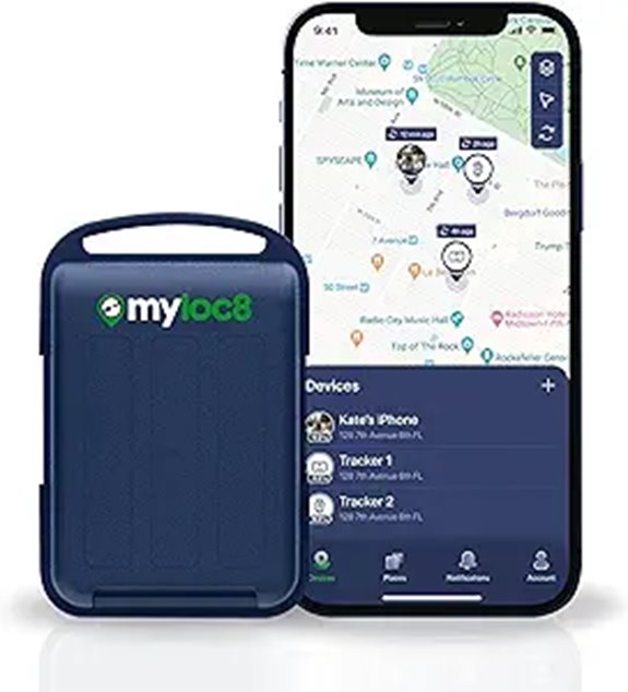 GPS Asset Tracker with App and Rechargeable Battery