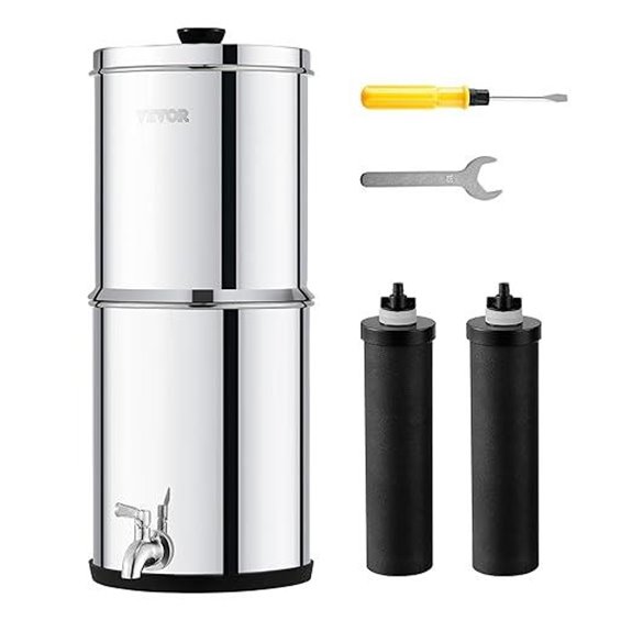 VEVOR Gravity Water Filter System with Filters