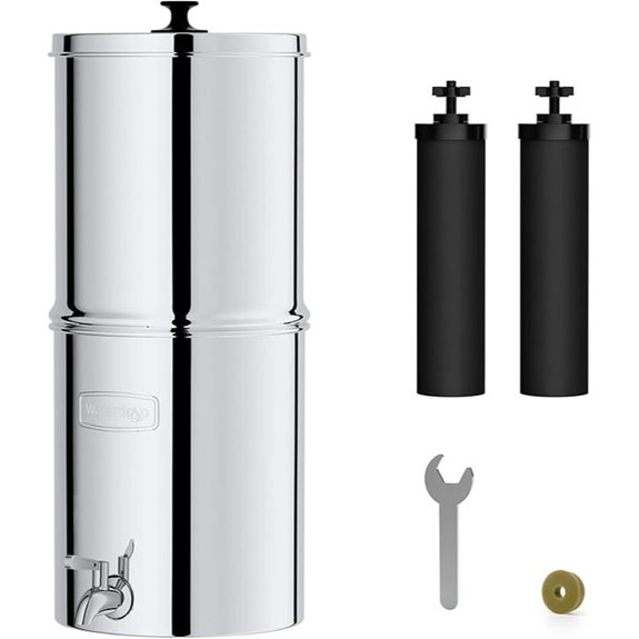 Waterdrop Gravity Water Filter System with Filters