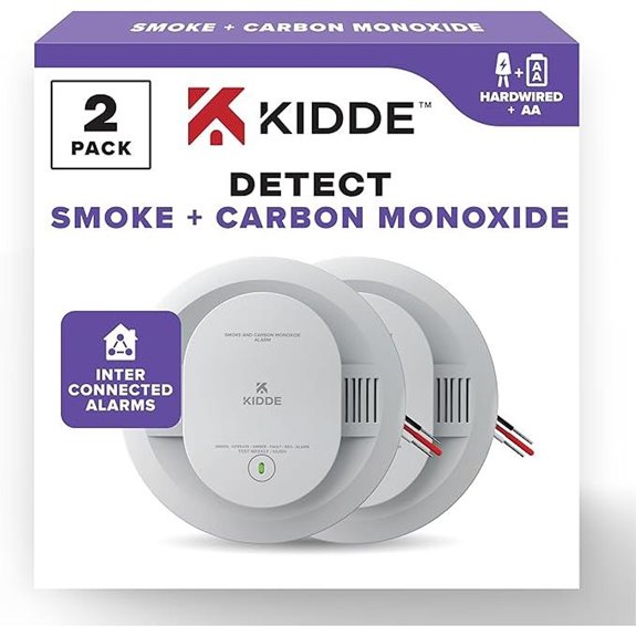 Kidde Hardwired Smoke & CO Detectors (2 Pack)