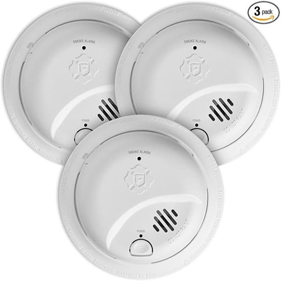 First Alert Hardwired Smoke Detector 3-Pack