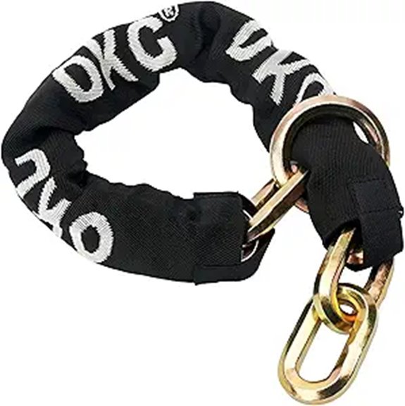 OKG Heavy Duty Security Chain for Bikes and Garage