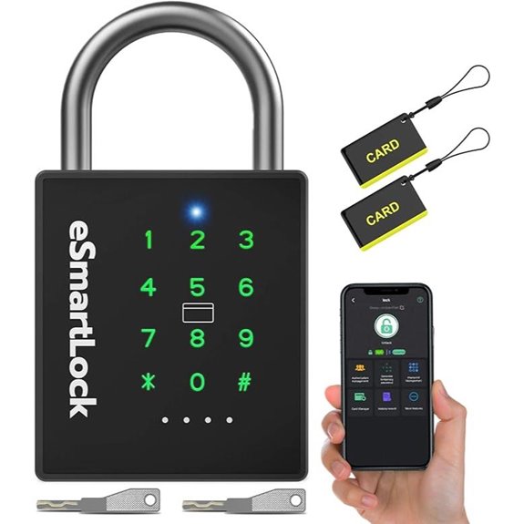 eLinkSmart Heavy Duty Bluetooth Digital Padlock